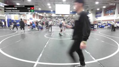 138 lbs Cons. Round 4 - Darien Miles, Alta Loma vs Daniel Pacheco, Villa Park