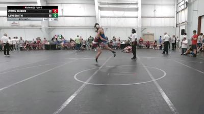 144-150 lbs Quarterfinal - Owen Burns, Black Sheep vs Levi Smith, New Oxford