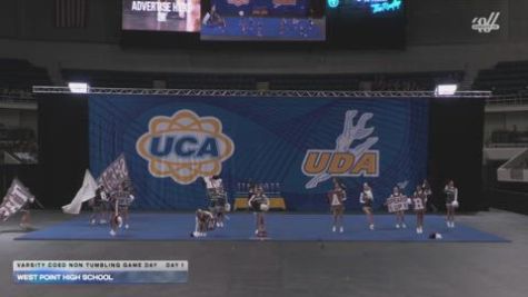 West Point High School [2026 Varsity Coed Non Tumbling Game Day Day 1] 2026 UCA Space Center Regional