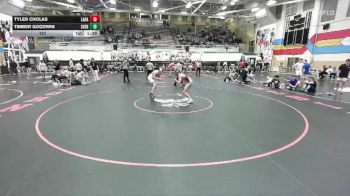 157 lbs 2nd Wrestleback (16 Team) - Timber Goodwin, Sheridan vs Tyler Cholas, Laramie