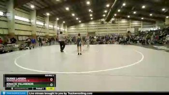 97 lbs Round 2 (4 Team) - Ignacio Villasenor, Bear Cave vs Durke Larsen, Washington Warriors