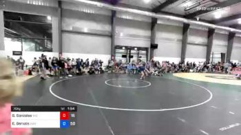 70 kg Prelims - Gabriella Gonzales, Bad Karma Renegades vs Emily Gervais, Doughgirls