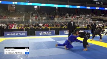 DYLAN GAYTAN vs KENNETH MICHAEL FONTANILLA 2024 Pan Kids Jiu-Jitsu IBJJF Championship