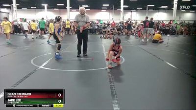 80 lbs Round 5 (6 Team) - Dean Steward, Full Circle Red vs Jake Lee, Streaks WC