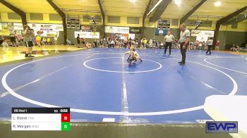 46 lbs Rr Rnd 1 - Lyla Stone, Young Viking Warriors vs Remy Morgan, Rogue Warrior Wrestling