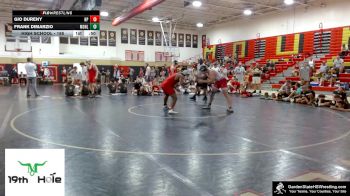 High School - 188 lbs Quarterfinals (8 Team) - Gio Dureny, High Point vs Frank DiMarzio, Morris Hills