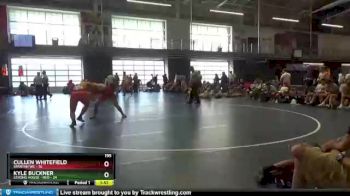 195 lbs Round 5 (6 Team) - Cullen Whitefield, Spartan WC vs Kyle Buckner, Strong House - Red