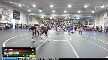 152 lbs Champ. Round 2 - Jon Hand, Centennial-Corona vs Elijah Benavidez, Paloma Valley