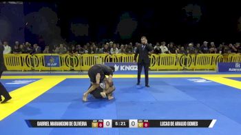 Lucas De Araujo Gomes vs Gabriel Marangoni De Oliveira 2025 Pan IBJJF Jiu-Jitsu No-Gi Championship