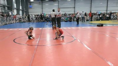 48 lbs Round 2 - 10:30am Friday - Stevie Strickland, Backyard Brawlers vs Kash Garcia, Mile High