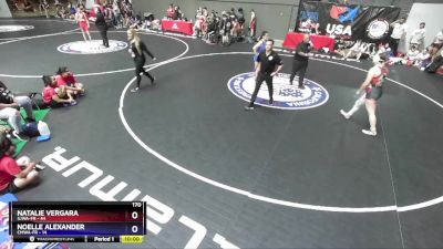 170 lbs Round 1 (16 Team) - Mikayla Lancaster, SJWA-FR vs Kayla Zeidler, CMWA-FR