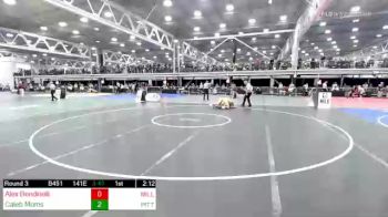 141 lbs Rr Rnd 3 - Alex Bendinelli, Mill vs Caleb Morris, Pitt