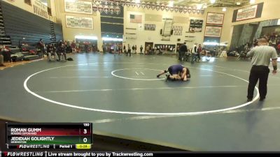 150 lbs Cons. Round 3 - Roman Gumm, Rogers (Spokane) vs Jedidiah Golightly, Hermiston