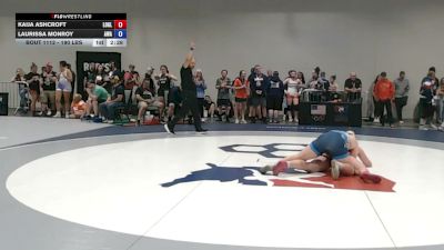 190 lbs Champ. Rd Of 16 - Kaija Ashcroft, Legends Of Gold Las Vegas vs Laurissa Monroy, Ascend Wrestling Academy