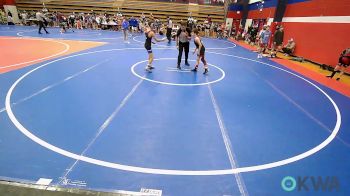 80 lbs Quarterfinal - Ashton Tecumseh, Claremore Wrestling Club vs Jai Robins, R.A.W.