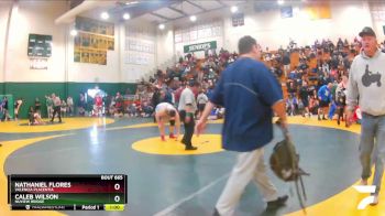 220 lbs Cons. Round 4 - Nathaniel Flores, Valencia Placentia vs Caleb Wilson, Nuview Bridge