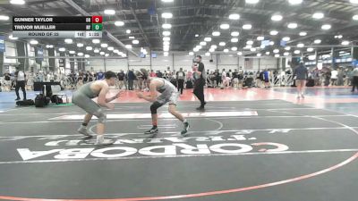 182 lbs Round Of 32 - Gunner Taylor, OH vs Trevor Mueller, NY