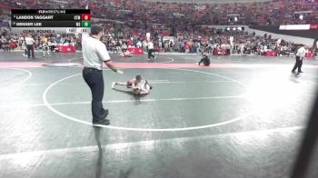 57 lbs Cons. Round 4 - Landon Taggart, Menomonee Falls Wrestling Club vs Dekker Lee, West Salem/Bangor