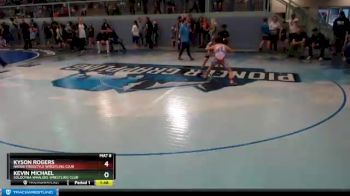 77 lbs Final - Kevin Michael, SOLDOTNA WHALERS WRESTLING CLUB vs Kyson Rogers, NIKISKI FREESTYLE WRESTLING CLUB
