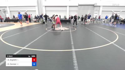 132 lbs C-semi - Alex Giglietti, Fl vs Devon Conner, Nc