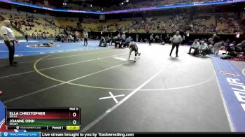 100 Class 2 lbs Champ. Round 1 - Ella Christopher, Rolla vs Joanne Dinh, Staley