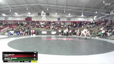 184 lbs Cons. Round 6 - Brady Schuh, UW-Parkside vs Callan Ivy, Quincy