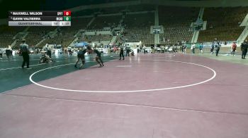 6A 190 lbs Quarterfinal - Maxwell Wilson, Spanish Fort vs Gavin Valtierra, Mcadory