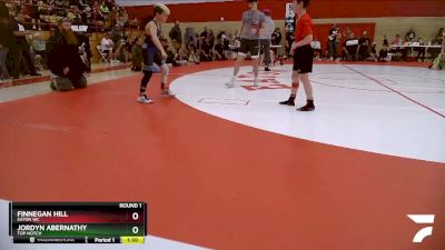 76-78 lbs Round 1 - Jordyn Abernathy, Top Notch vs Finnegan Hill, Eaton WC