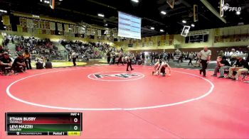 106 lbs Quarterfinal - Ethan Busby, Vacaville vs Levi Mazzei, Frontier