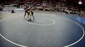 D 3 138 lbs Champ. Round 1 - Kymani Beraud, De La Salle vs Kohen Schexnayder, Kaplan