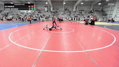 120 lbs Consi Of 32 #2 - Eli Francis, SD vs Daniel Escobar, RI