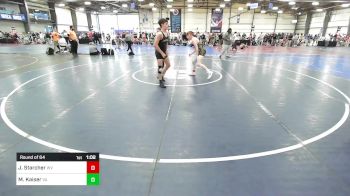 135 lbs Round Of 64 - Jace Starcher, WV vs Matthew Kaiser, VA