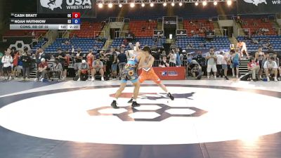 138 lbs Cons. Rd Of 32 - Cash Bratt, Oklahoma vs Noah Wuthnow, Kansas