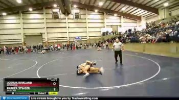 132 lbs Cons. Round 3 - Parker Stinger, Westlake vs Joshua Kirkland, Bonneville