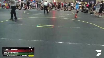 53 lbs Cons. Round 2 - Curry Campbell, Mat Psycho vs Steven Martinez, Region Wrestling Academy