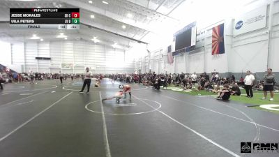 50 lbs Final - Jesse Morales, So Cal Hammers vs Uila Peters, LV Bears WC
