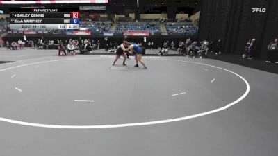 180 lbs Champ. Round 1 - Ella Murphey, Oklahoma City vs 4 Bailey Dennis, Southern Oregon