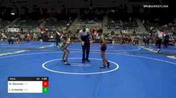 92 lbs Prelims - Myles Sanchez, The Wrestling Factory vs Landen Kocher-munoz, Topeka Blue Thunder