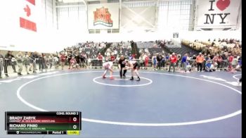 155 lbs Cons. Round 2 - Richard Finiki, Revolution Elite Wrestling vs Brady Zaryk, Fairport Jr. Red Raiders Wrestling