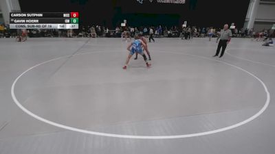 157 lbs Cons. Sub-rd Of 16 - Carson Sutphin, Missouri vs Gavin Hoerr, Izzy Style Wrestling