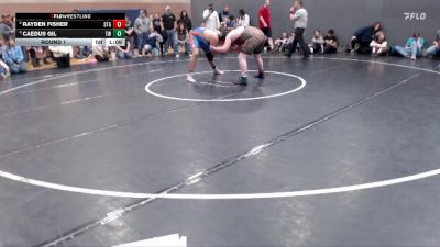 Round 1 - Rayden Fisher, Small Town Grims vs Caedus Gil, TW Wrestling