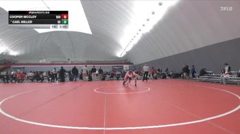 165 lbs Cons. Round 5 - Cooper McCloy, Wabash vs Cael Miller, Bellarmine