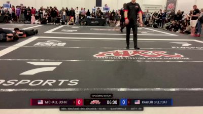 Michael John vs Kawehi Gillcoat 2025 ADCC San Diego Open