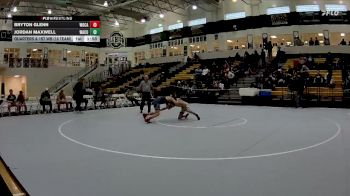 113 lbs Quarters & 1st Wb (16 Team) - Bryton Glenn, Woodland, Cartersville vs Jordan Maxwell, Ware County
