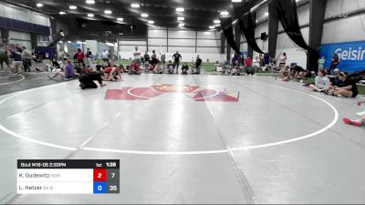 53 kg Rr Rnd 5 - Kylie Gudewitz, MGW Monkey Business vs Lyric Hetzer, WOW