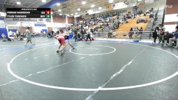175 lbs Cons. Round 4 - Tyler Turchick, Mountain View (Mesa) High School vs Finnian Hannegan, JSerra Catholic