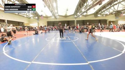 101 lbs Rr Rnd 2 - Jaxon Zapatocky, Mat Assassins Red vs Finn Andersen, Ruthless MS