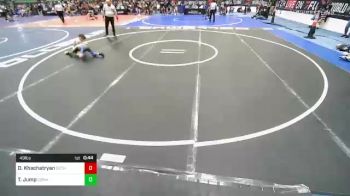 49 lbs Semifinal - Daniel Khachatryan, Dethrone vs Tuff Jump, Comanche