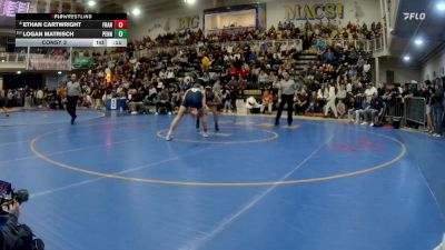 160 lbs Consy 3 - Ethan Cartwright, Franklin Regional vs Logan Matrisch, Penn Trafford