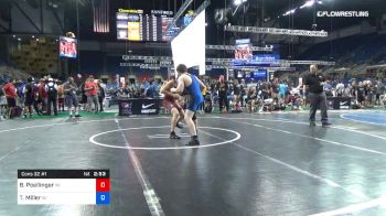 145 lbs Cons 32 #1 - Bailey Poellinger, Wisconsin vs Ty Miller, Wisconsin